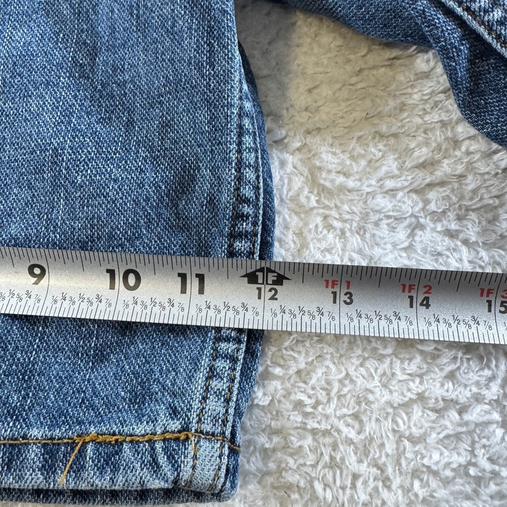 Levis Jean Shorts 33 Relaxed Fit 550 Jean Denim Y2K Baggy Skater 10" Inseam - Picture 6 of 7